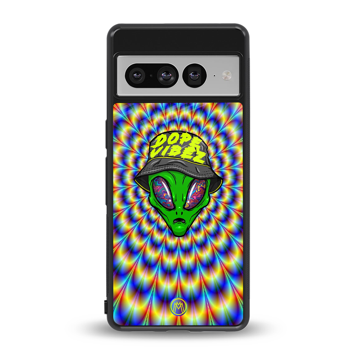dope vibez back phone cover | glass case for google pixel 7 pro