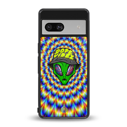 dope vibez back phone cover | glass case for Google Pixel 7