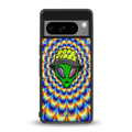 dope vibez back phone cover | glass case for google pixel 8 pro