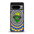 dope vibez back phone cover | glass case for google pixel 8 pro