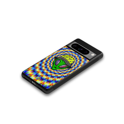 dope vibez back phone cover | glass case for google pixel 8 pro