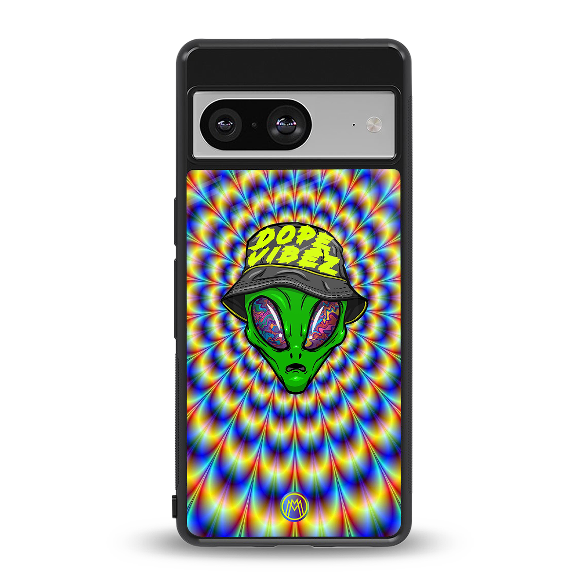 dope vibez back phone cover | glass case for Google Pixel 8