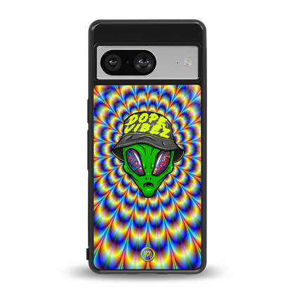 dope vibez back phone cover | glass case for Google Pixel 8
