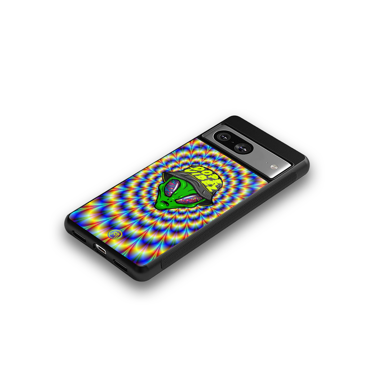 dope vibez back phone cover | glass case for Google Pixel 8