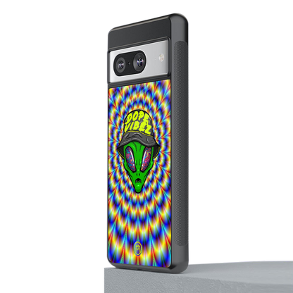 dope vibez back phone cover | glass case for Google Pixel 8