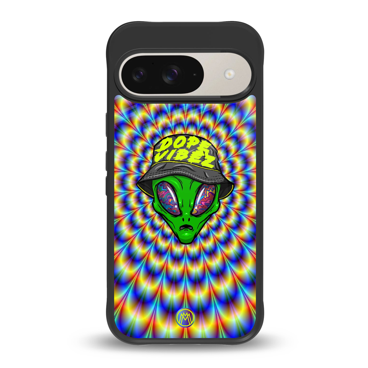 dope vibez back phone cover | glass case for google pixel 9