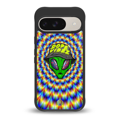 dope vibez back phone cover | glass case for google pixel 9
