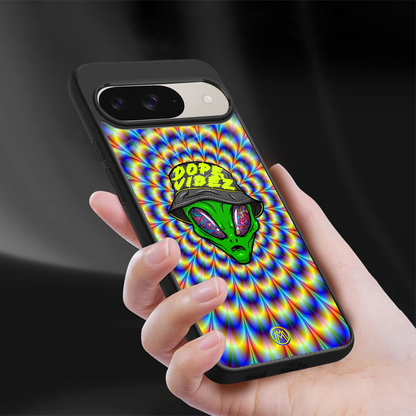dope vibez back phone cover | glass case for google pixel 9
