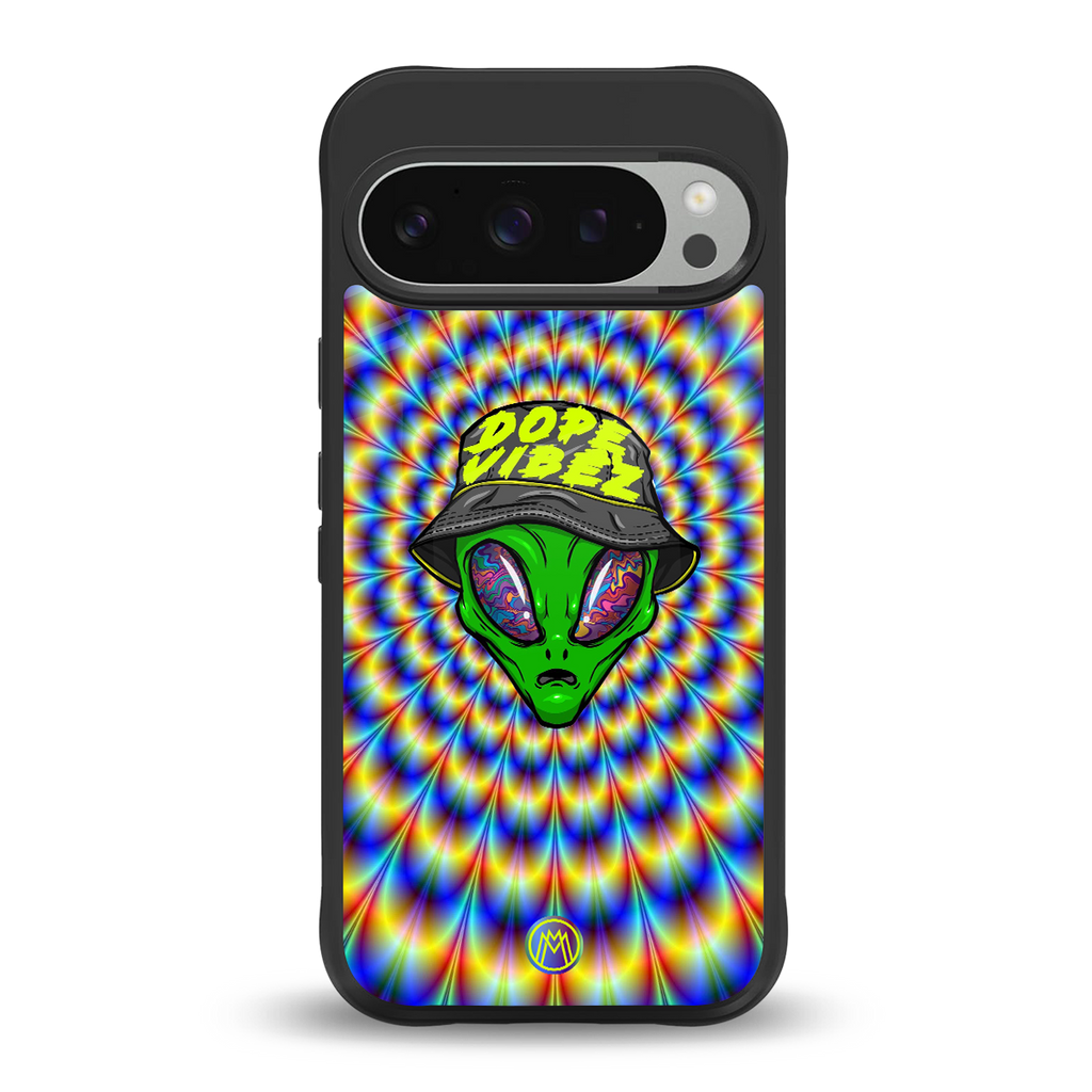 dope vibez back phone cover | glass case for google pixel 9 pro