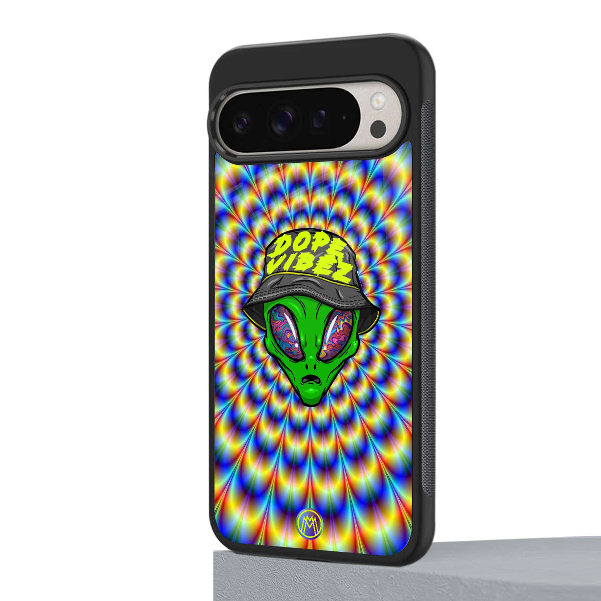 dope vibez back phone cover | glass case for google pixel 9 pro xl