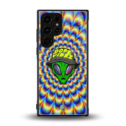 dope vibez back phone cover | glass case for samsung galaxy s24 ultra