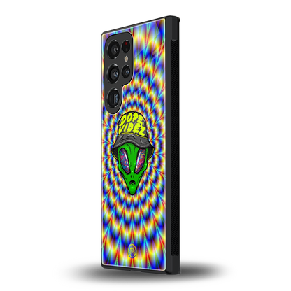 dope vibez back phone cover | glass case for samsung galaxy s23 ultra