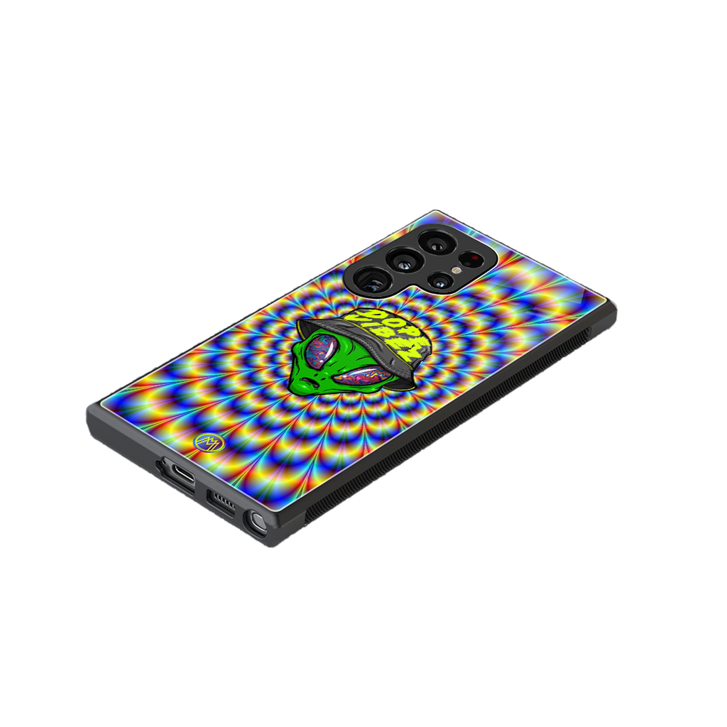dope vibez back phone cover | glass case for samsung galaxy s24 ultra
