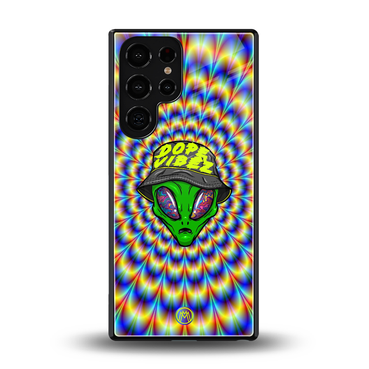 dope vibez back phone cover | glass case for samsung galaxy s25 ultra