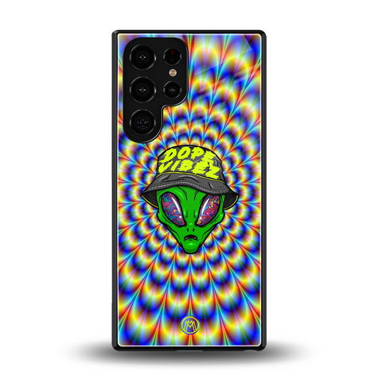 dope vibez back phone cover | glass case for samsung galaxy s25 ultra