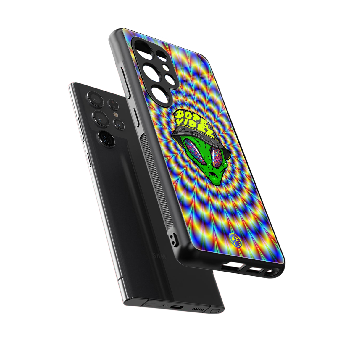 dope vibez back phone cover | glass case for samsung galaxy s25 ultra