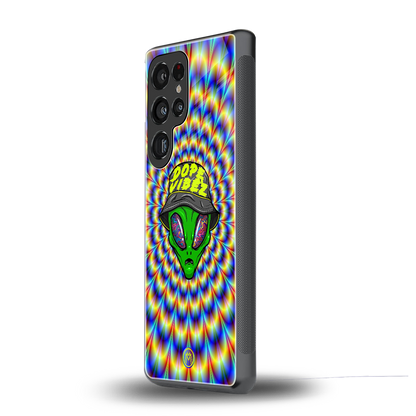 dope vibez back phone cover | glass case for samsung galaxy s25 ultra