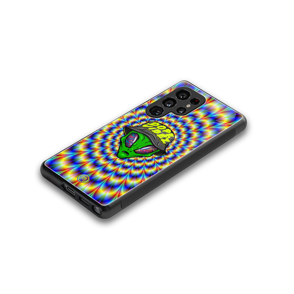 dope vibez back phone cover | glass case for samsung galaxy s25 ultra