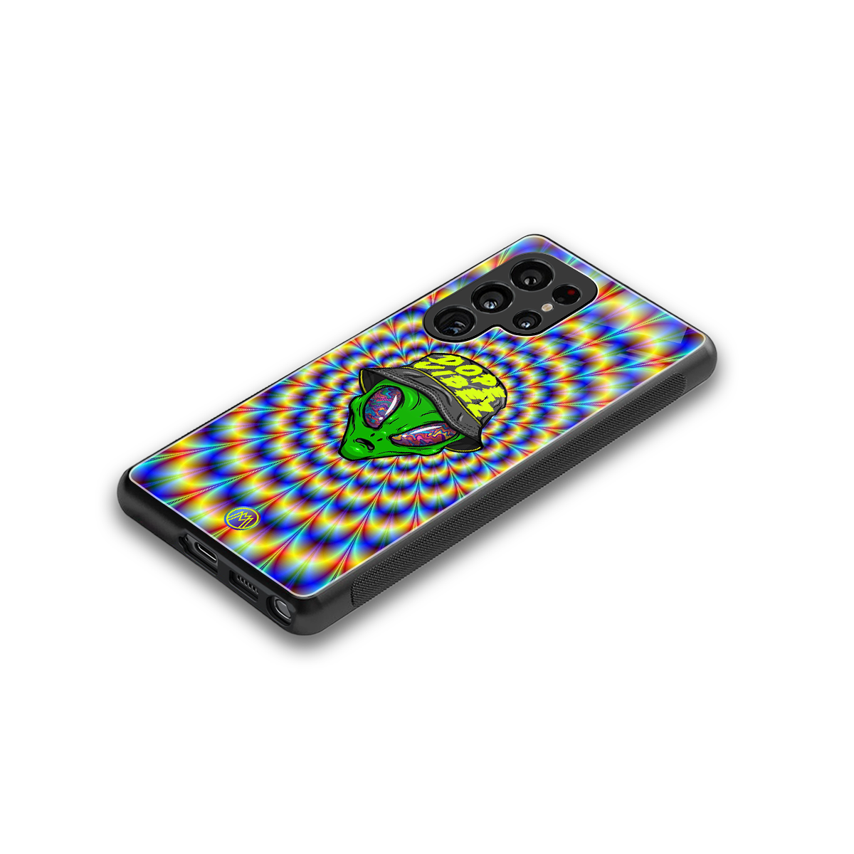 dope vibez back phone cover | glass case for samsung galaxy s25 ultra