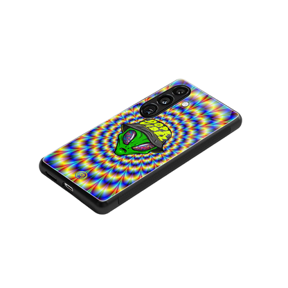 dope vibez back phone cover | glass case for samsung galaxy s24 fe