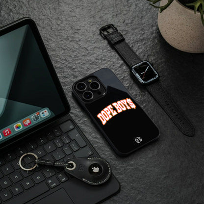 dope boys back phone cover | glass case for iphone 16 pro