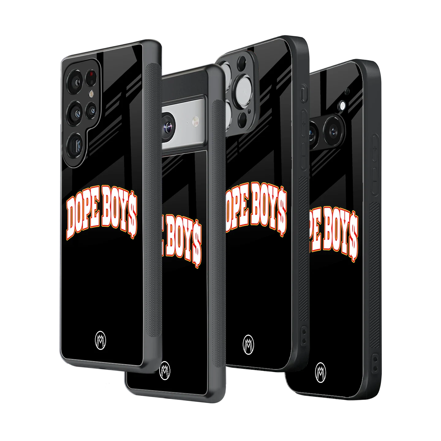 Stylish Glass Back Case for All Smartphones – iPhone, Samsung, OnePlus, Pixel, Redmi, Oppo, Vivo, Motorola