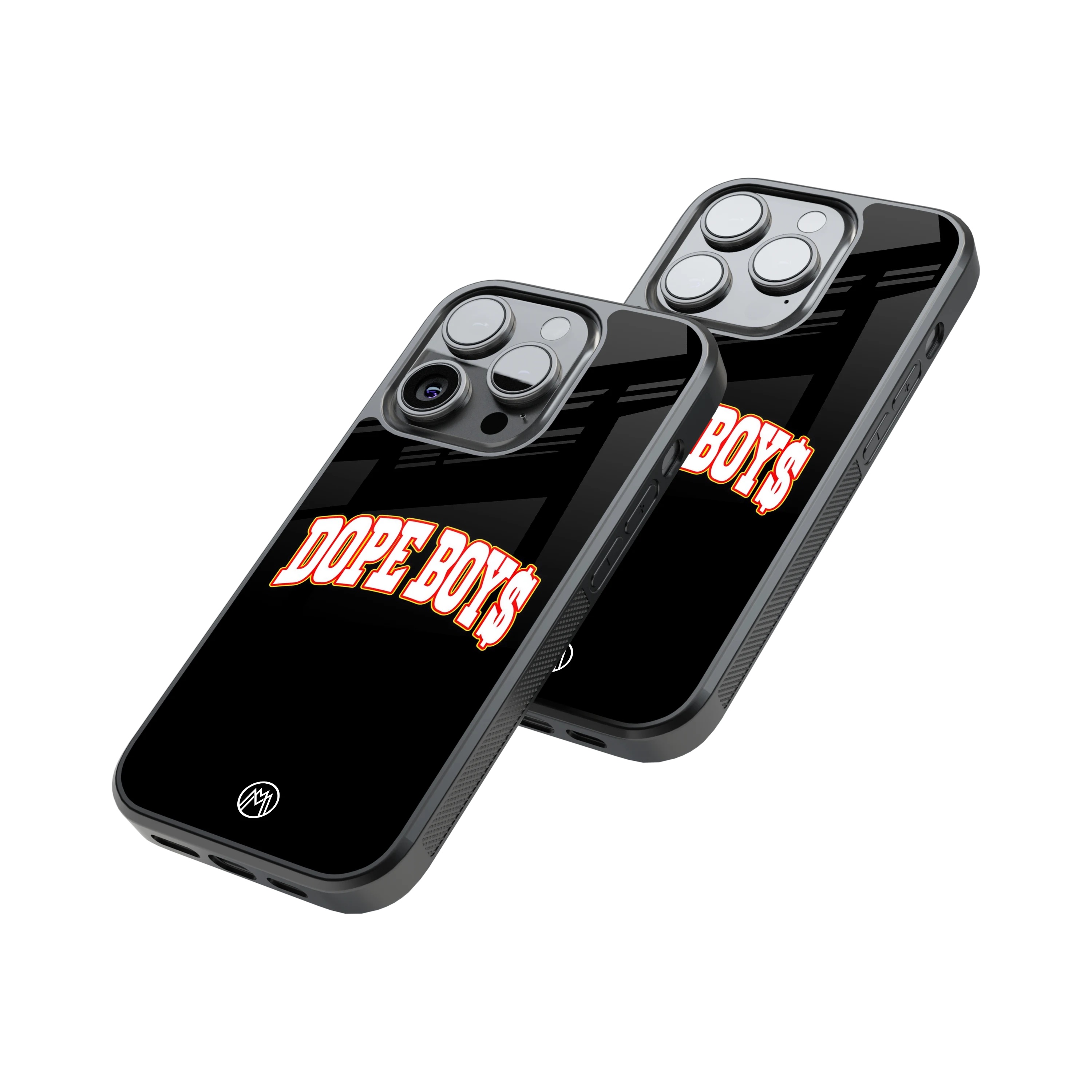 Protective Glass Back Phone Case Compatible with iPhone, Samsung, OnePlus, Pixel & More