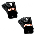 Trendy Glass Back Mobile Case for iPhone, Samsung, Redmi, OnePlus, Google Pixel, Motorola