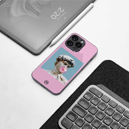 dope david michelangelo back phone cover | glass case for samsung galaxy s24 ultra