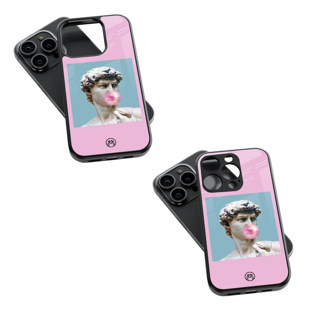 Trendy Glass Back Mobile Case for iPhone, Samsung, Redmi, OnePlus, Google Pixel, Motorola