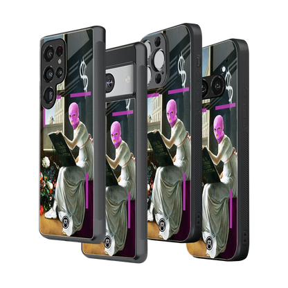 Stylish Glass Back Case for All Smartphones – iPhone, Samsung, OnePlus, Pixel, Redmi, Oppo, Vivo, Motorola