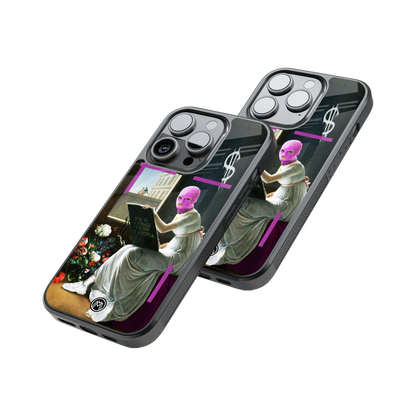 Protective Glass Back Phone Case Compatible with iPhone, Samsung, OnePlus, Pixel & More