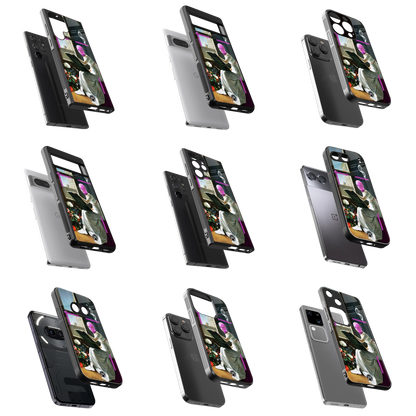 Durable Glass Back Mobile Case for iPhone, Samsung, OnePlus, Google Pixel, Redmi, Vivo, Oppo
