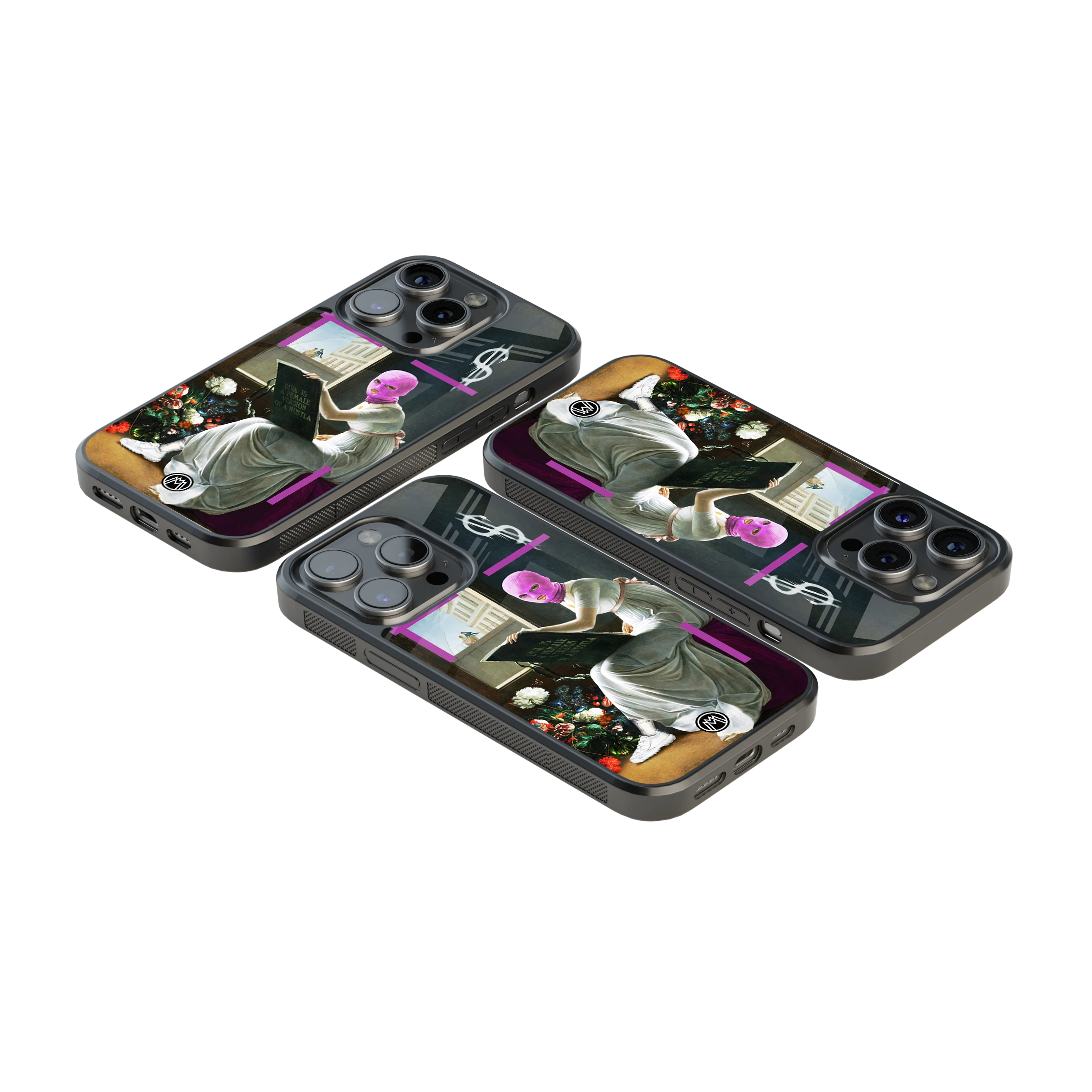 Luxury Glass Back Mobile Cover for iPhone, Samsung Galaxy, OnePlus, Pixel, Redmi & More