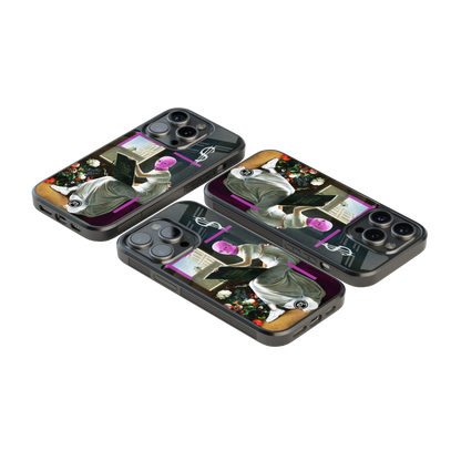 Luxury Glass Back Mobile Cover for iPhone, Samsung Galaxy, OnePlus, Pixel, Redmi & More