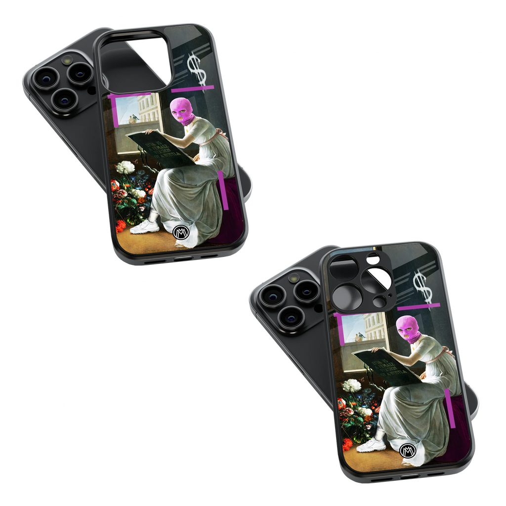 Trendy Glass Back Mobile Case for iPhone, Samsung, Redmi, OnePlus, Google Pixel, Motorola