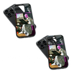 Trendy Glass Back Mobile Case for iPhone, Samsung, Redmi, OnePlus, Google Pixel, Motorola