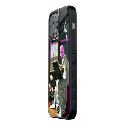 Slim Glass Back Phone Case for Multiple Brands – iPhone, Samsung, Redmi, OnePlus, Oppo, Vivo
