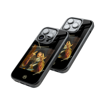 Protective Glass Back Phone Case Compatible with iPhone, Samsung, OnePlus, Pixel & More
