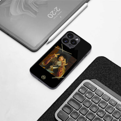dope napoleon back phone cover | glass case for iphone 13 pro max