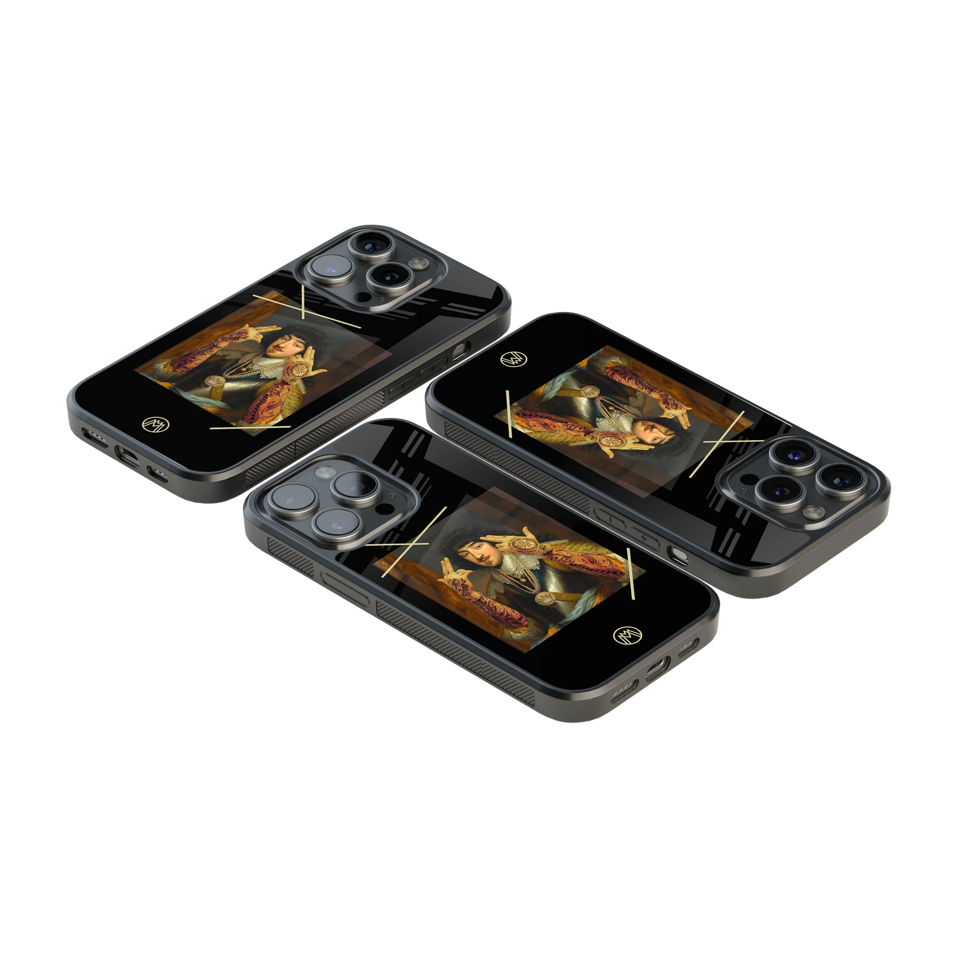 Luxury Glass Back Mobile Cover for iPhone, Samsung Galaxy, OnePlus, Pixel, Redmi & More