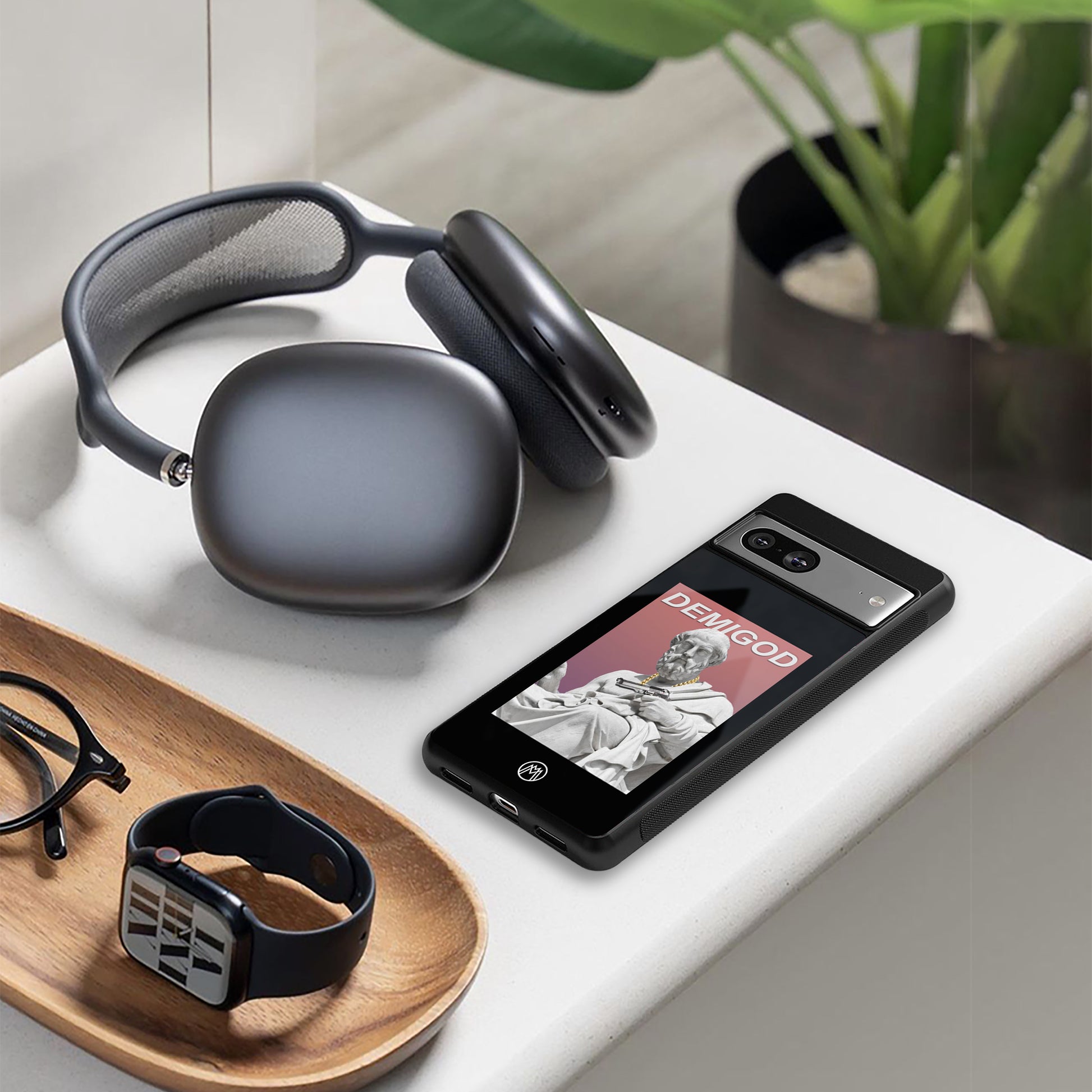 dope socerates back phone cover | glass case for Google Pixel 8