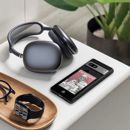 dope socerates back phone cover | glass case for google pixel 9 pro