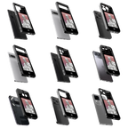 Durable Glass Back Mobile Case for iPhone, Samsung, OnePlus, Google Pixel, Redmi, Vivo, Oppo