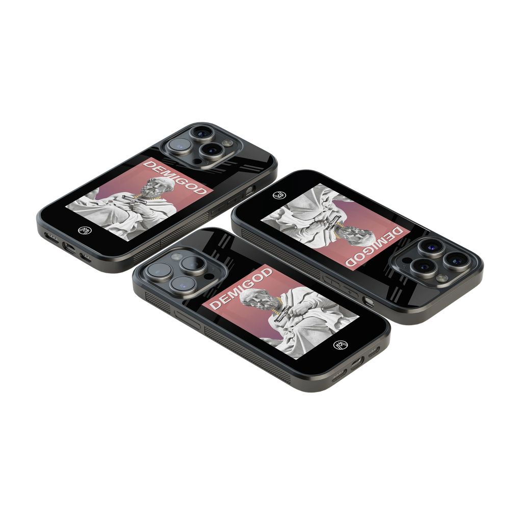 Luxury Glass Back Mobile Cover for iPhone, Samsung Galaxy, OnePlus, Pixel, Redmi & More