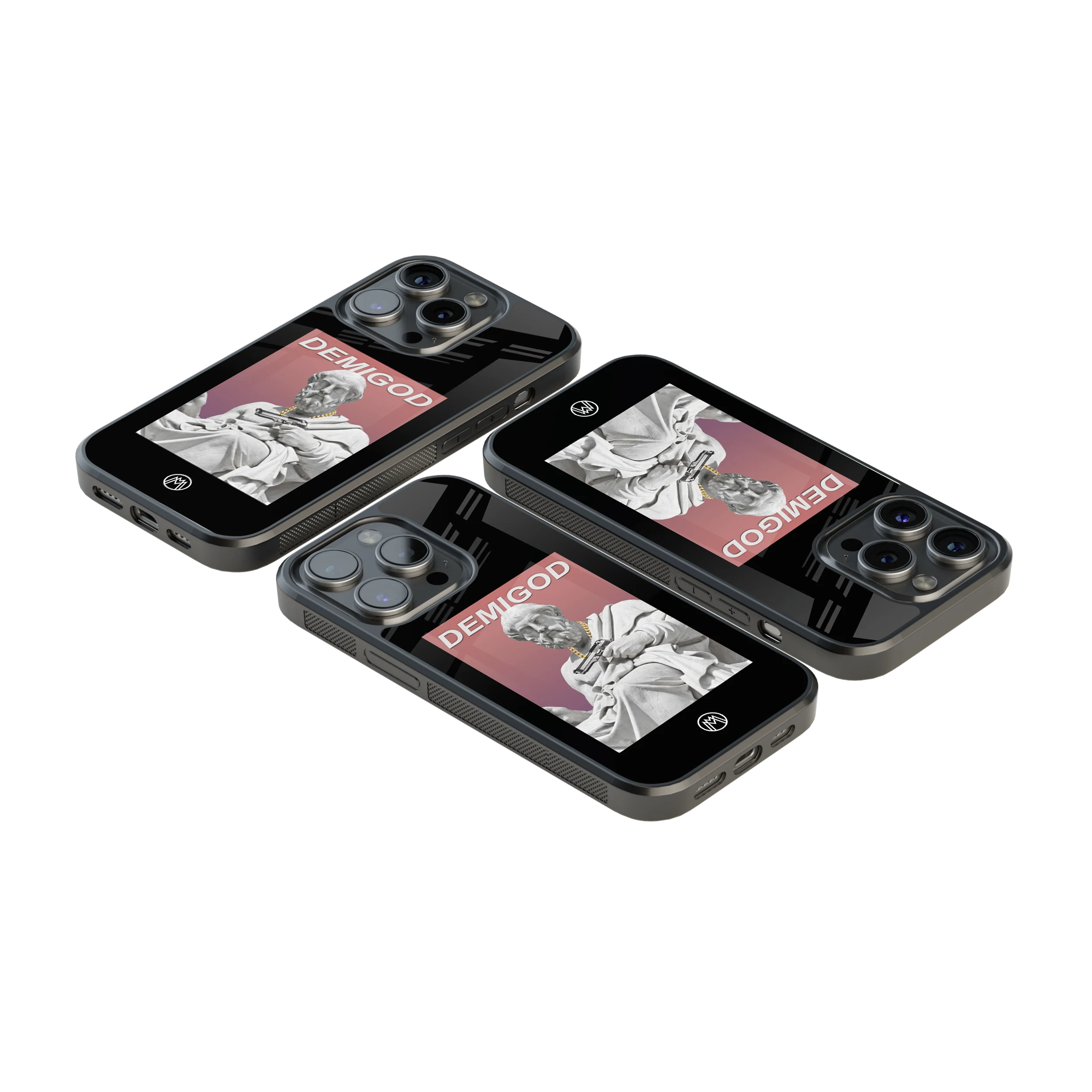 Luxury Glass Back Mobile Cover for iPhone, Samsung Galaxy, OnePlus, Pixel, Redmi & More