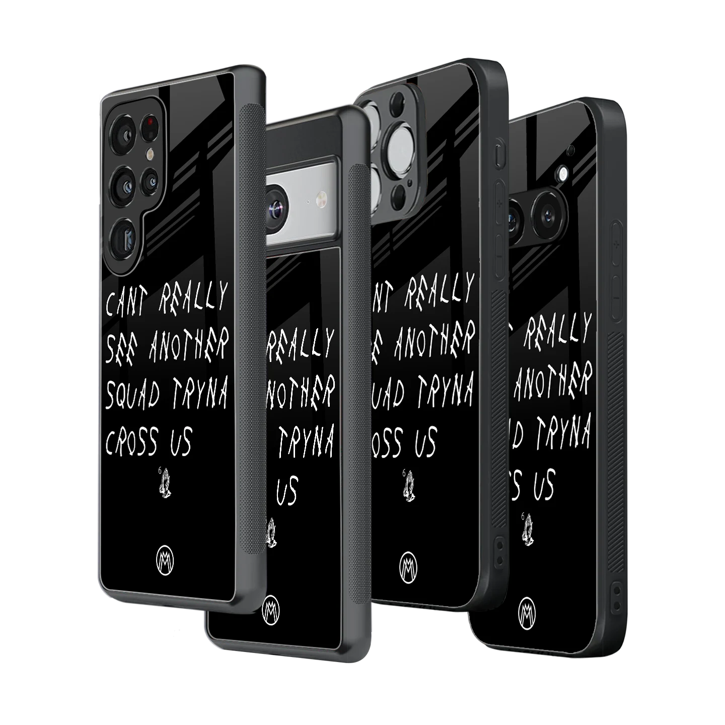 Stylish Glass Back Case for All Smartphones – iPhone, Samsung, OnePlus, Pixel, Redmi, Oppo, Vivo, Motorola