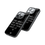 Protective Glass Back Phone Case Compatible with iPhone, Samsung, OnePlus, Pixel & More