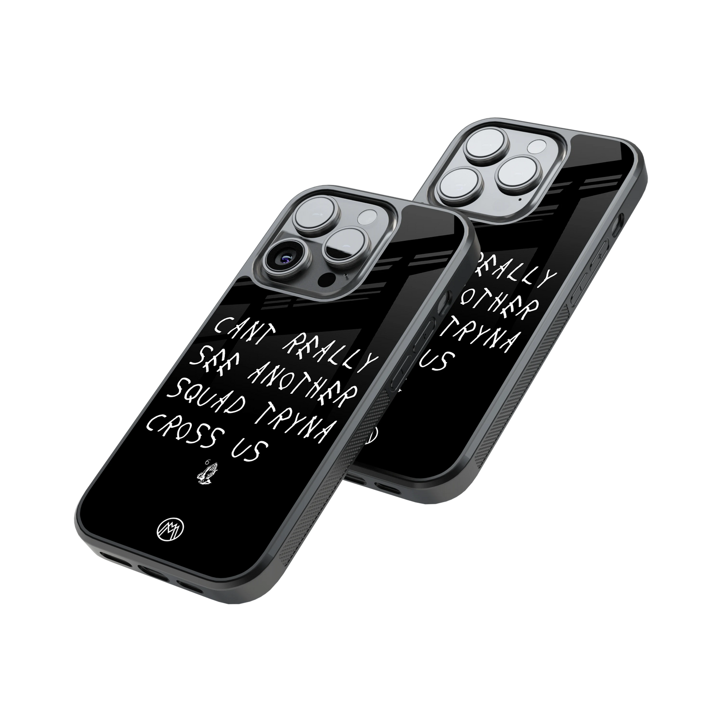 Protective Glass Back Phone Case Compatible with iPhone, Samsung, OnePlus, Pixel & More