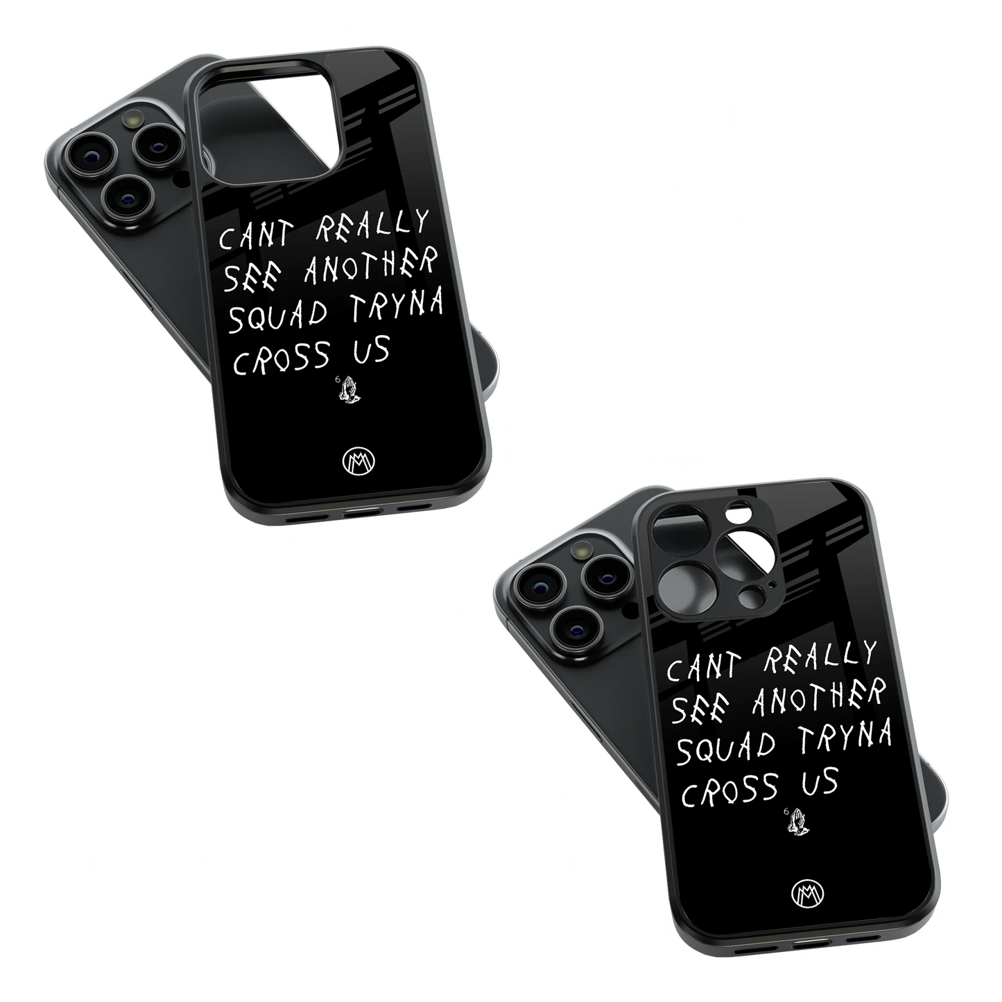 Trendy Glass Back Mobile Case for iPhone, Samsung, Redmi, OnePlus, Google Pixel, Motorola